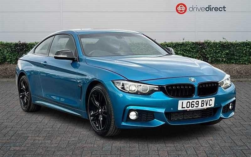 Blue Used 2019 BMW 430 M Sport Coupe | £17,800 (Fair price) - Image 1/4