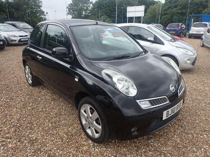 Black Used 2010 Nissan Micra N-TEC Hatchback | £2,995 (A bit pricey) - Image 1/4