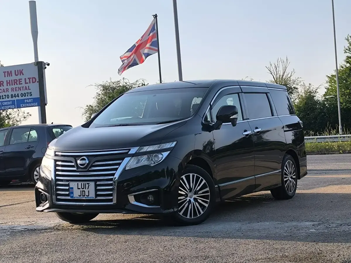 Used Nissan Elgrand 2017 Black MPV