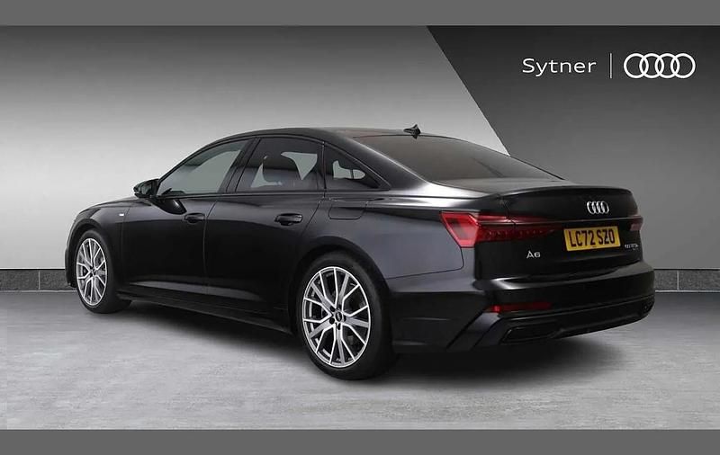 Used Audi A6 Black Edition 295 HP (216 kW) 2022 Black Sedan