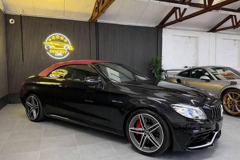 Used Mercedes C63S AMG Premium Plus 2019 Black Cabriolet