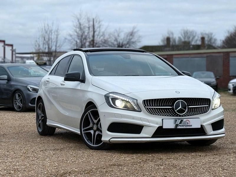 White Used 2015 Mercedes A220 AMG Hatchback | £9,995 (Fair price) - Image 1/4