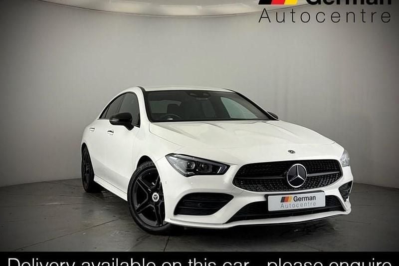 Used Mercedes CLA180 AMG Line Premium 136 HP (100 kW) 2020 White Sedan