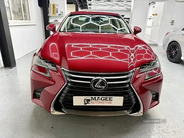 Used Lexus GS300h 2017 Red Sedan