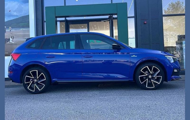 Used Skoda Scala Monte Carlo 108 HP (79 kW) 2022 Blue Hatchback