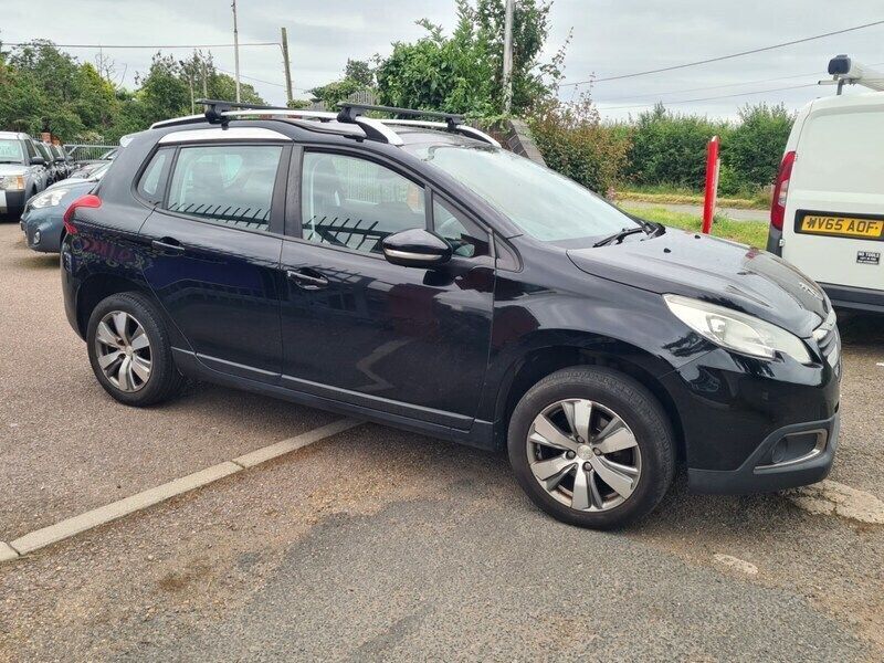 Black Used 2014 Peugeot 2008 Active SUV | £2,995 (A bit pricey) - Image 1/4