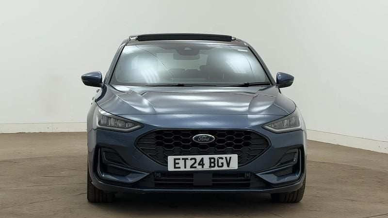 Blue Used 2024 Ford Focus ST-Line Hatchback | £21,535 (A bit pricey) - Image 1/4