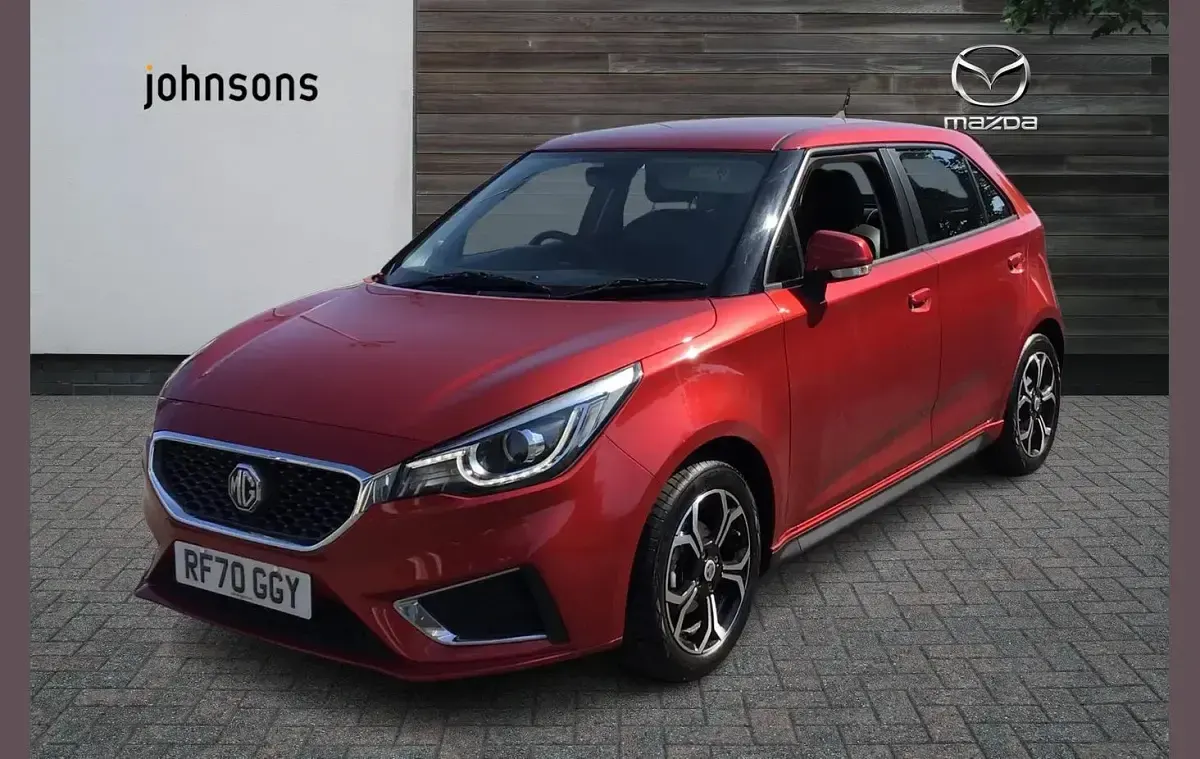 Used MG MG3 Exclusive 106 HP (77 kW) 2021 Red Hatchback