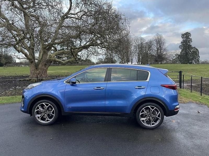 Used Kia Sportage GT-Line 180 HP (132 kW) 2022 Blue SUV