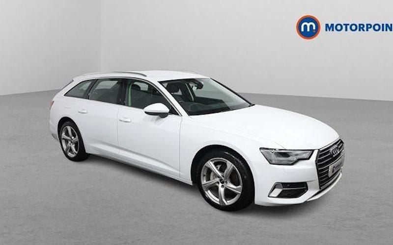 Used Audi A6 Sport 204 HP (150 kW) 2022 White Estate