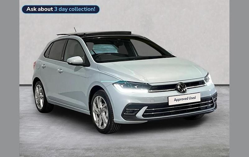 Used VW Polo Edition 95 HP (69 kW) 2025 Blue Hatchback
