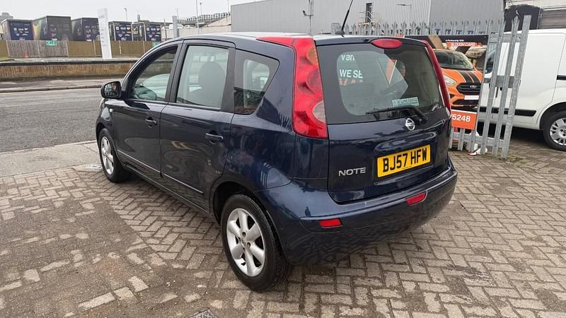 Used Nissan Note Acenta 2007 Blue Hatchback