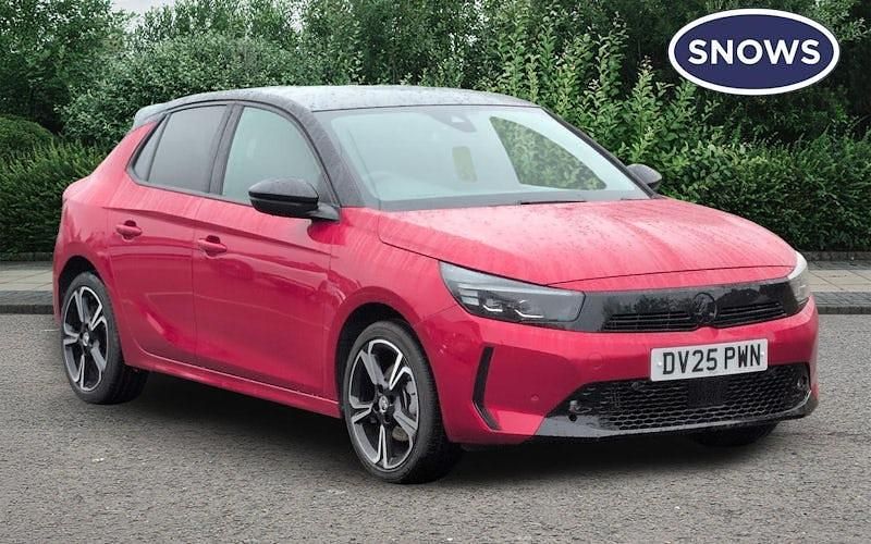 Used Vauxhall Corsa Ultimate 101 HP (74 kW) 2025 Red Hatchback