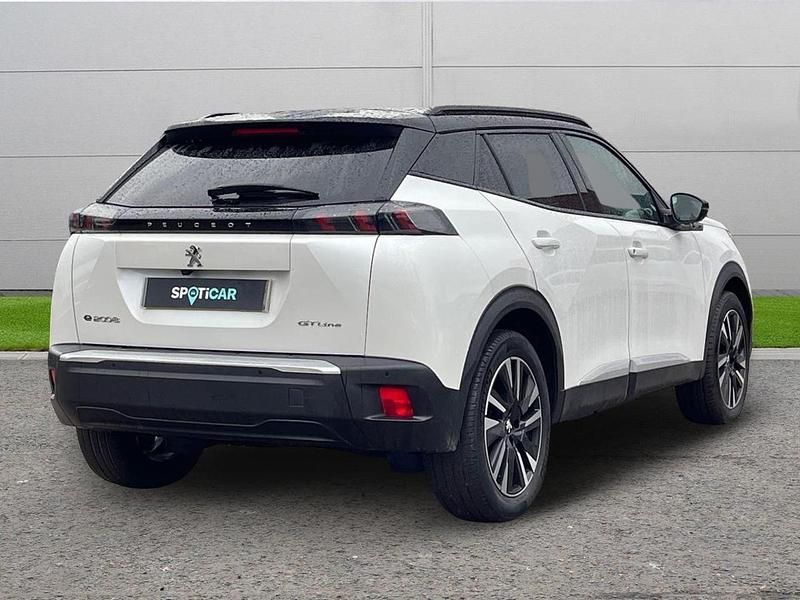 Used Peugeot e-2008 GT-line 98 kW (134 HP) 2021 White SUV