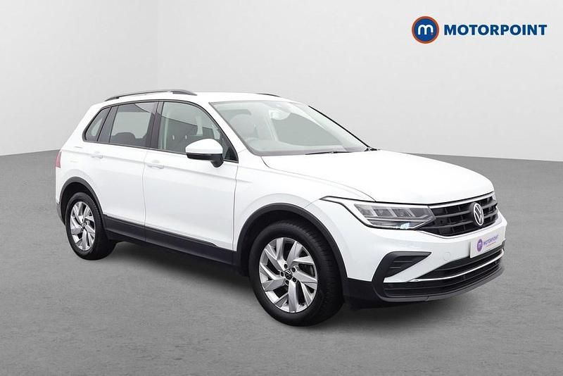 White Used 2022 VW Tiguan Life SUV | £16,999 (Super price) - Image 1/4