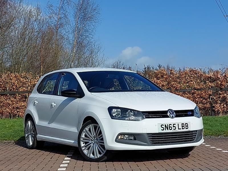 Used VW Polo BlueGT 150 HP (110 kW) 2015 White Hatchback