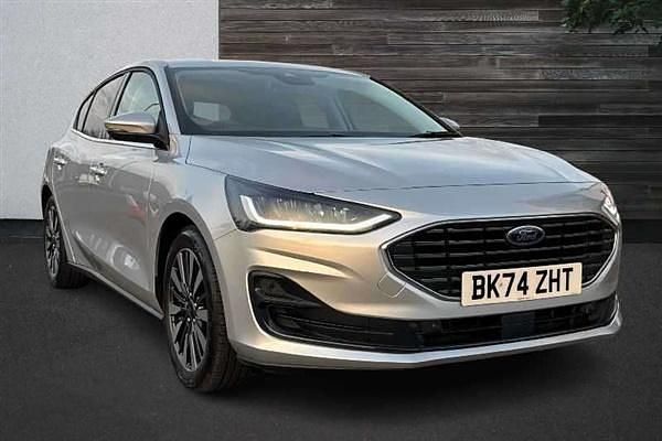 Silver Used 2024 Ford Focus Titanium X Hatchback | £19,490 (A bit pricey) - Image 1/4