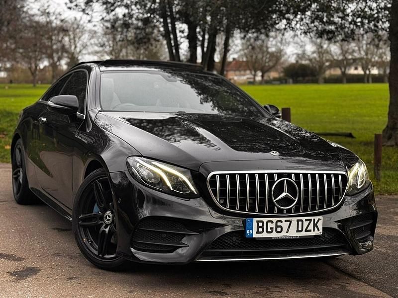 Used Mercedes E220 AMG Line Premium 2017 Black Coupe