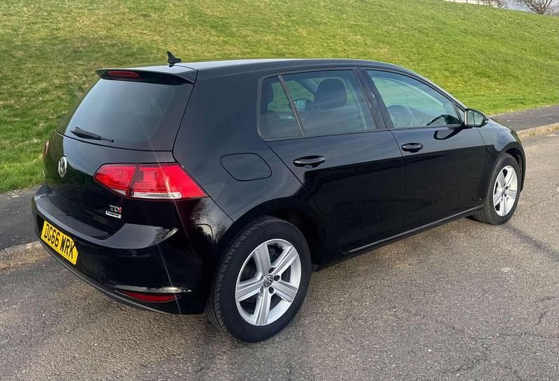 Used VW Golf VII Edition 110 HP (80 kW) 2016 Black Hatchback