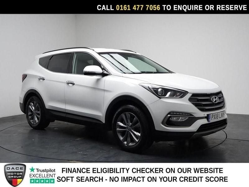 Used Hyundai Santa Fe Premium 200 HP (147 kW) 2018 White SUV