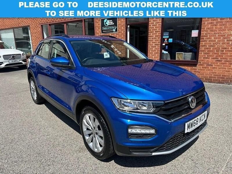 Blue Used 2019 VW T-Roc SE SUV | £16,995 (Good price) - Image 1/3