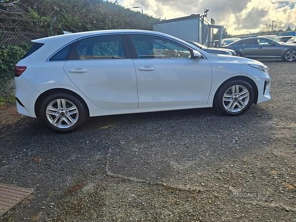 Used Kia Ceed 114 HP (83 kW) 2019 White Hatchback