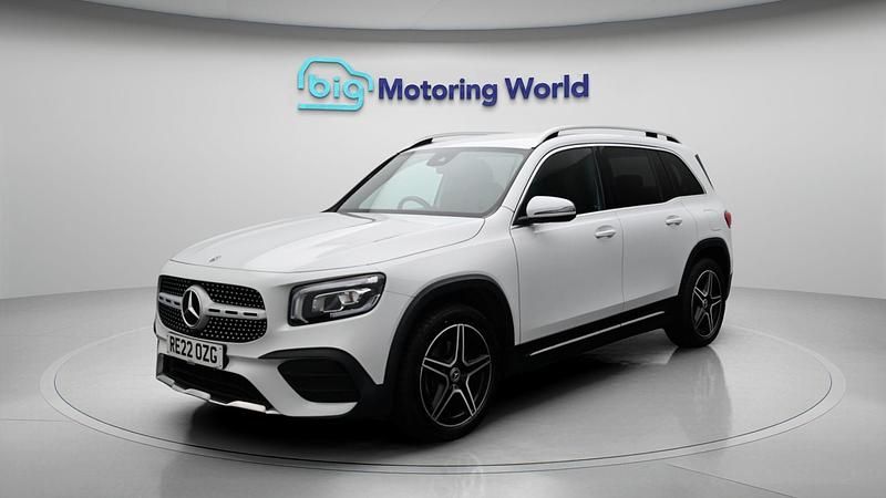 Used Mercedes GLB200 AMG line 161 HP (118 kW) 2022 White SUV