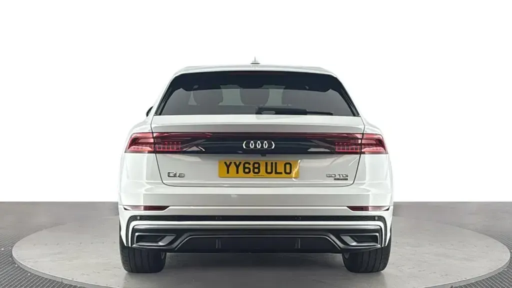 Used Audi Q8 S-Line 286 HP (210 kW) 2018 White SUV