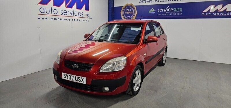 Orange Used 2007 Kia Rio Sport Hatchback | £1,695 (Fair price) - Image 1/3