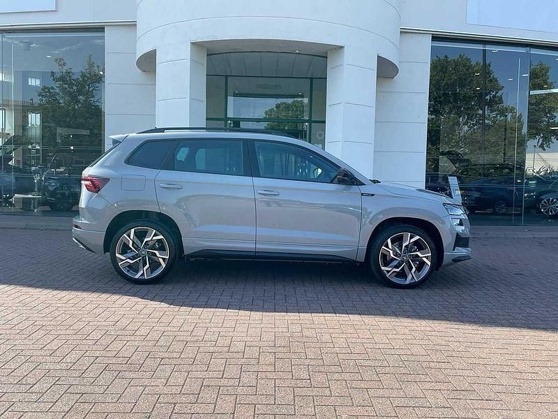Used Skoda Karoq SportLine 150 HP (110 kW) 2025 Steel grey SUV