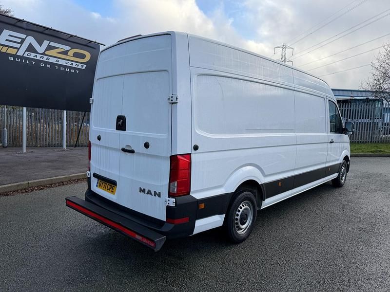 Used MAN TGE 140 HP (102 kW) 2021 White Van