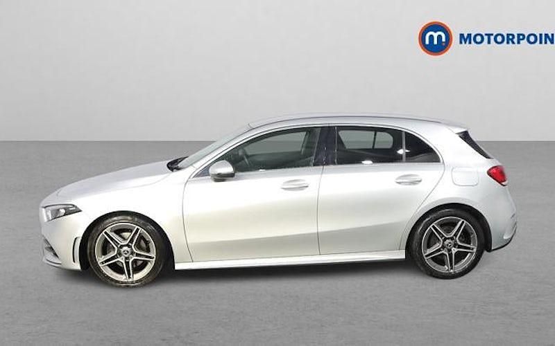 Used Mercedes A200 AMG line 163 HP (119 kW) 2020 Silver Hatchback