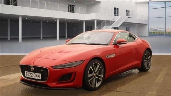 Red Used 2022 Jaguar F-Type R-Dynamic Coupe | £42,480 (Fair price) - Image 1/1