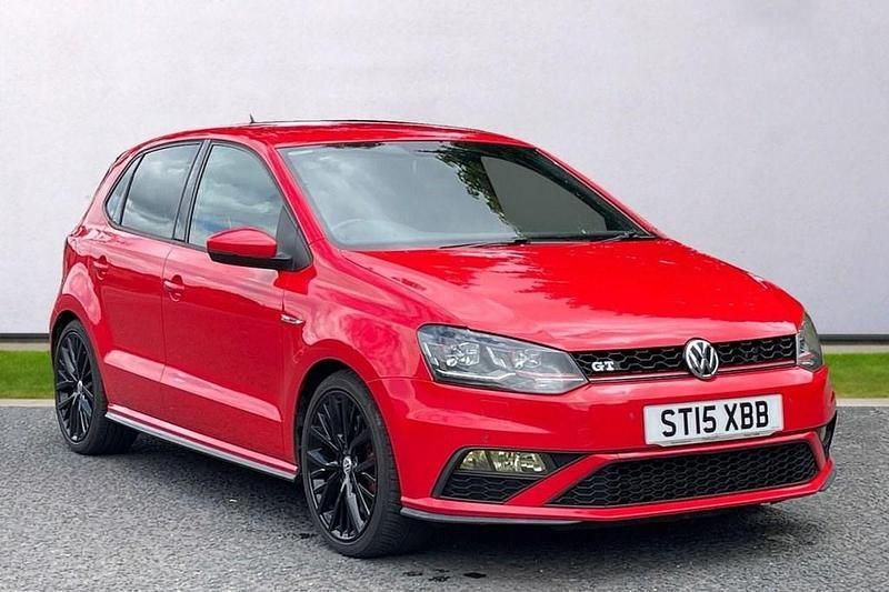 Red Used 2015 VW Polo GTI Hatchback | £7,995 (Fair price) - Image 1/4