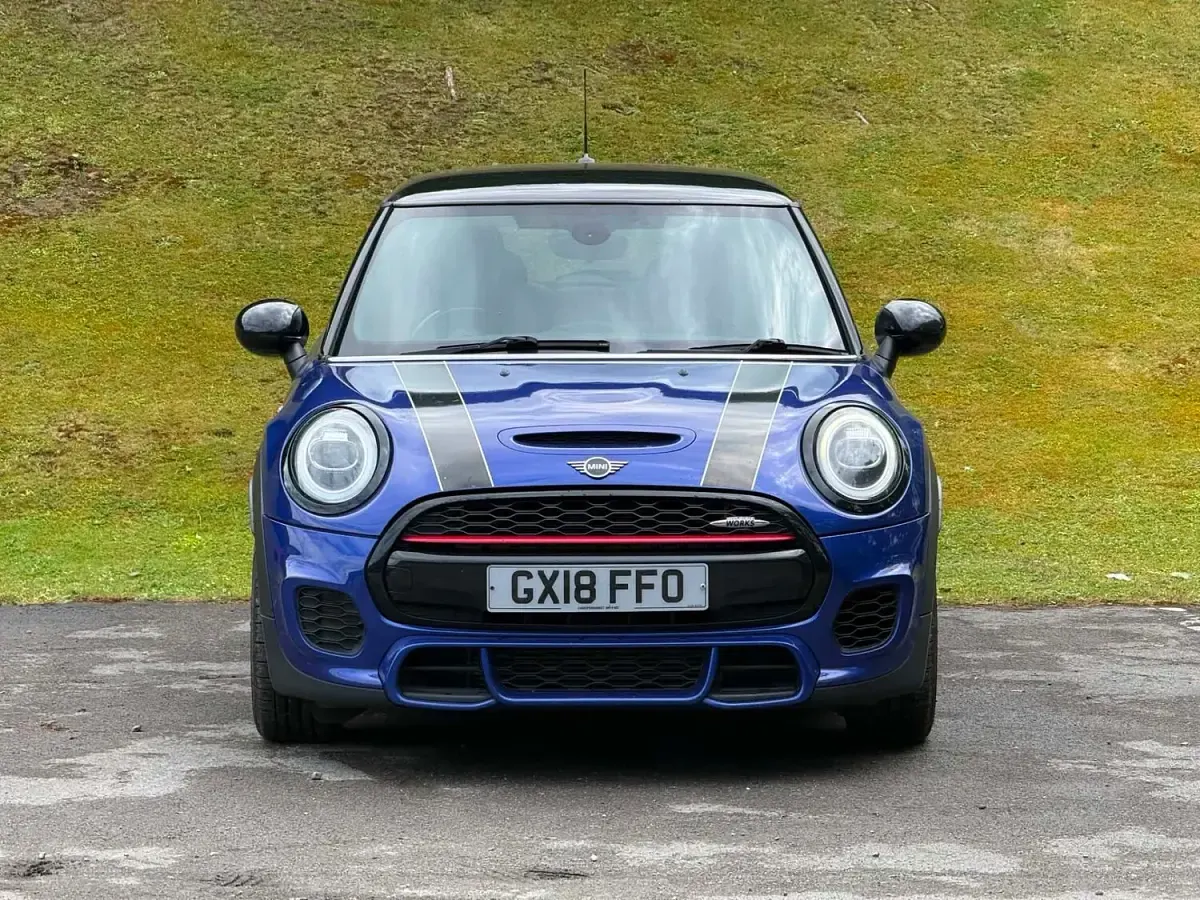 Used Mini John Cooper Works Hatch 2018 Blue Hatchback