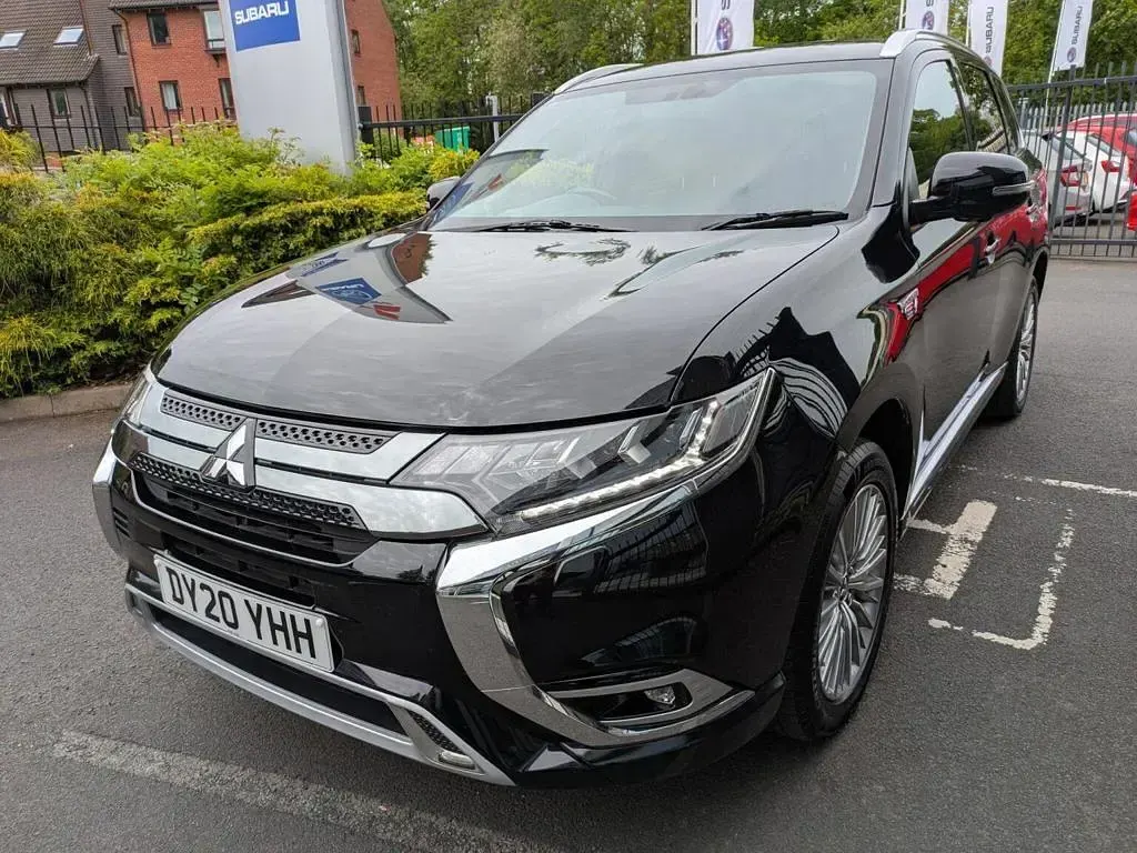 Used Mitsubishi Outlander P-HEV 2020 Black SUV
