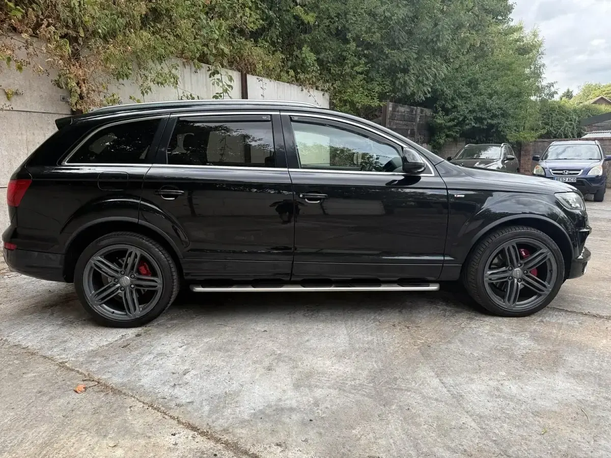 Used Audi Q7 S-line plus 204 HP (150 kW) 2015 Black SUV