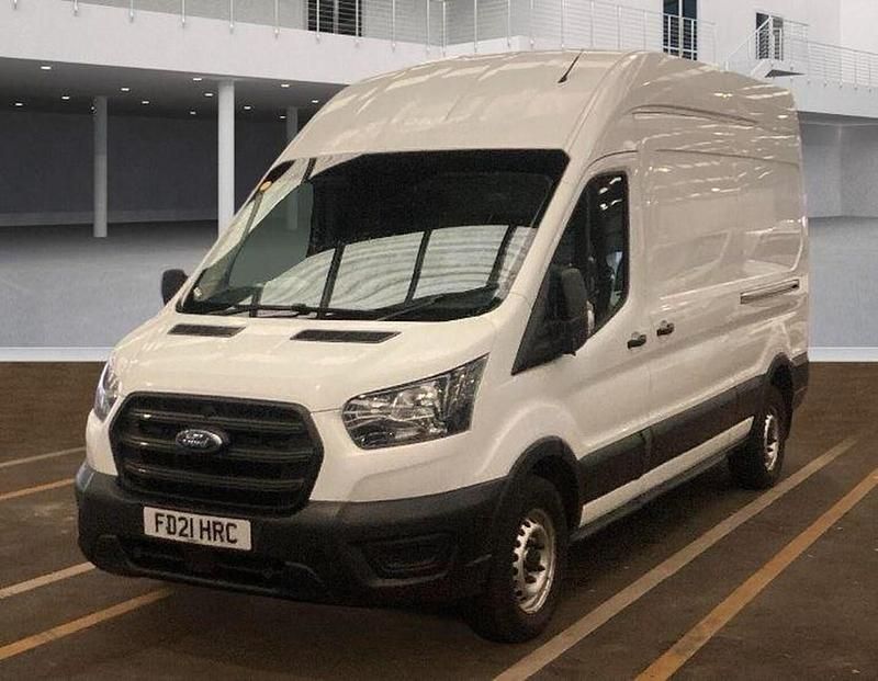 Used Ford Transit 170 HP (125 kW) 2021 White Van