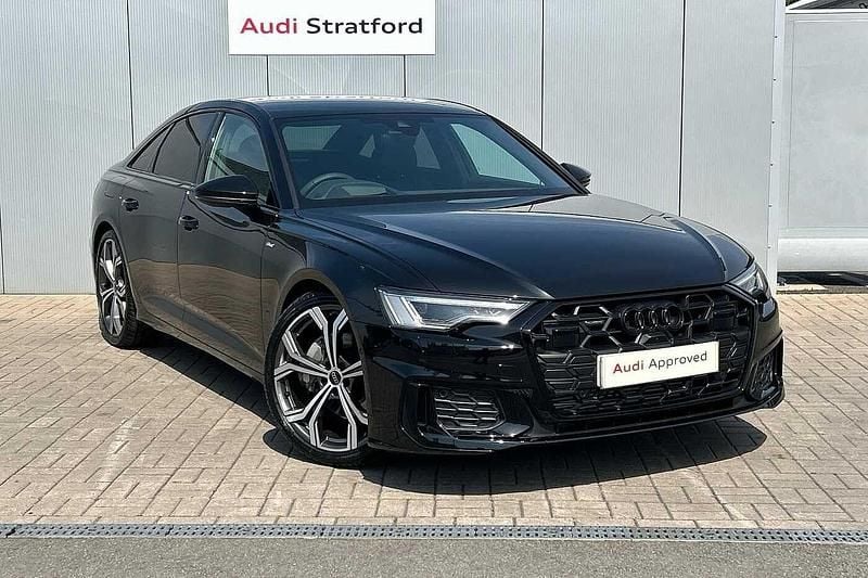 Mythos black New 2025 Audi A6 Black Edition Sedan | £53,950 - Image 1/4