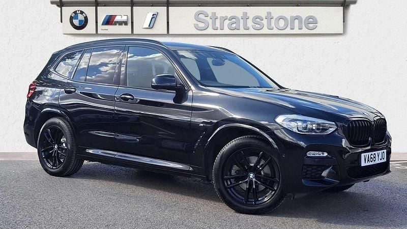 Black Used 2019 BMW X3 M Sport SUV | £23,950 (Good price) - Image 1/4