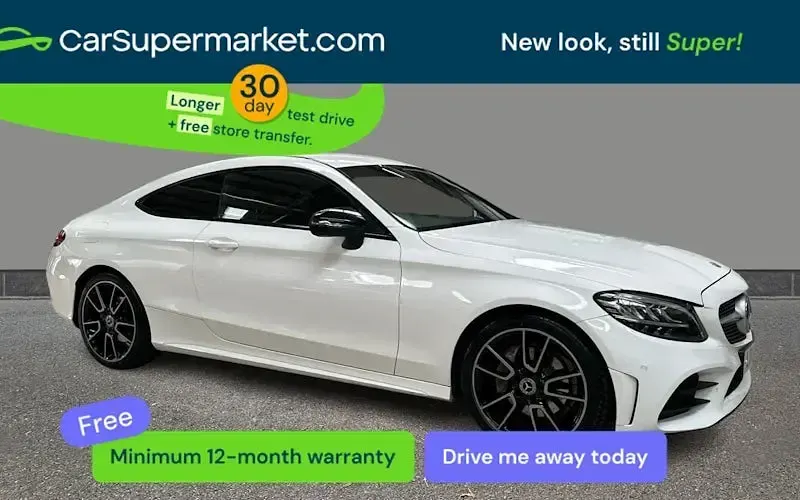 Second-hand Mercedes C200 AMG line 184 CP (135 kW) 2019 Coupe