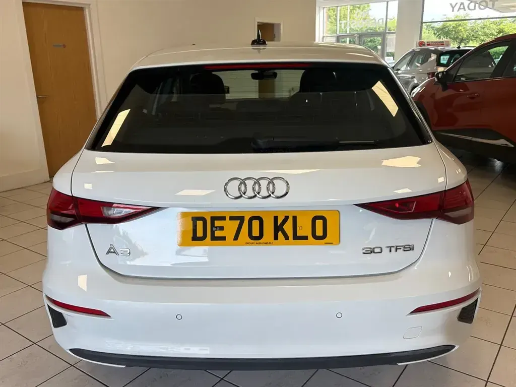 Used Audi A3 Sportback 2020 White Hatchback