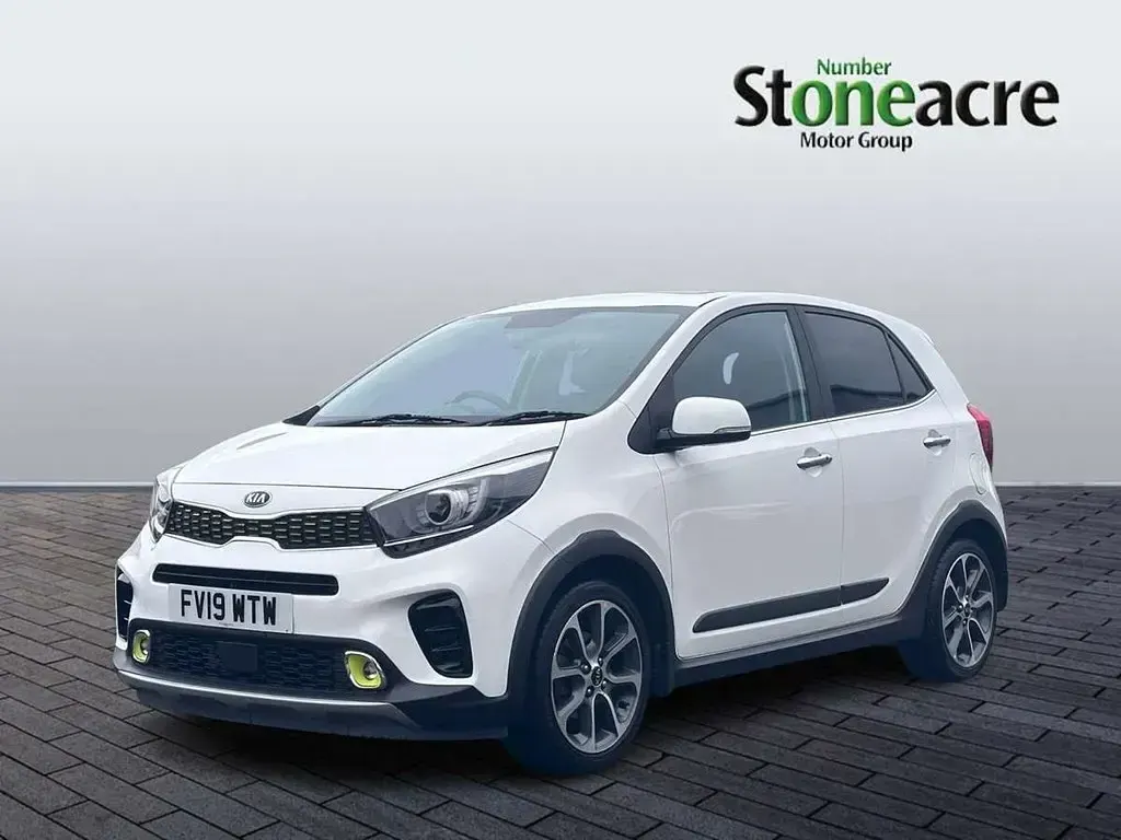 Used Kia Picanto X-Line 84 HP (61 kW) 2019 White Hatchback