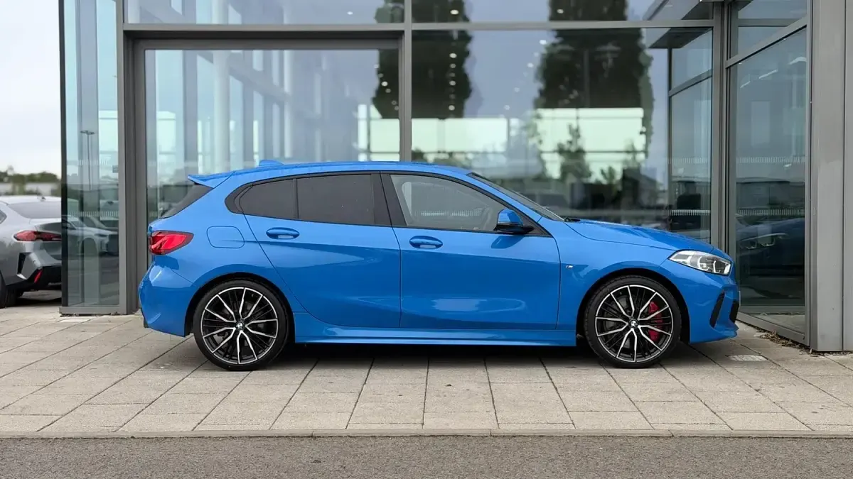 Used BMW 128 Shadowline 265 HP (194 kW) 2024 Blue Hatchback