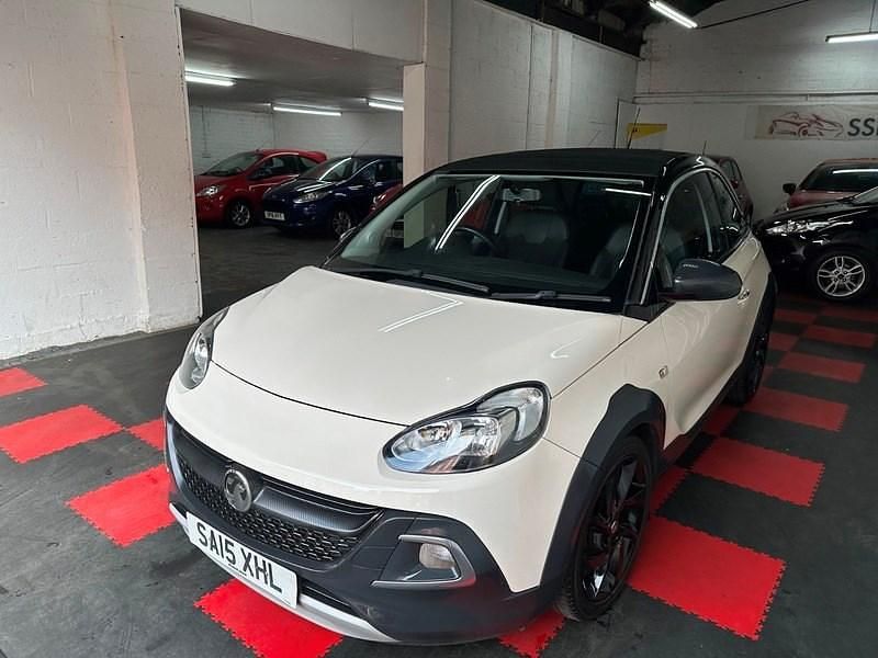 Used Vauxhall Adam Rocks 70 HP (51 kW) 2015 White Hatchback