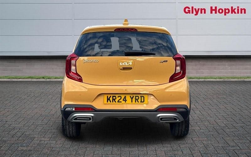 Used Kia Picanto X-Line 67 HP (49 kW) 2024 Yellow Hatchback