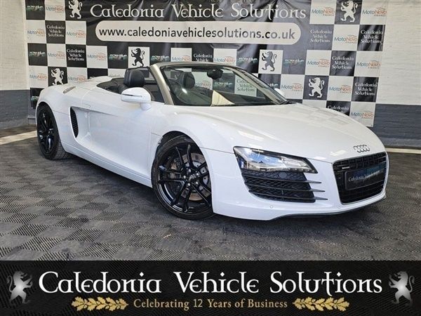 White Used 2011 Audi R8 Spyder Design Cabriolet | £37,888 (Fair price) - Image 1/1