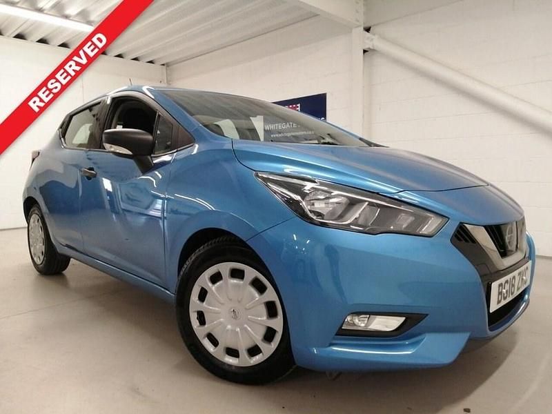 Blue Used 2018 Nissan Micra Visia Hatchback | £7,000 (Fair price) - Image 1/4
