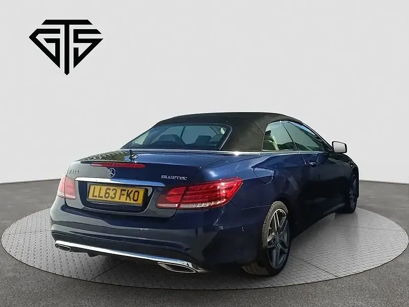 Used Mercedes E350 AMG 2013 Blue Cabriolet