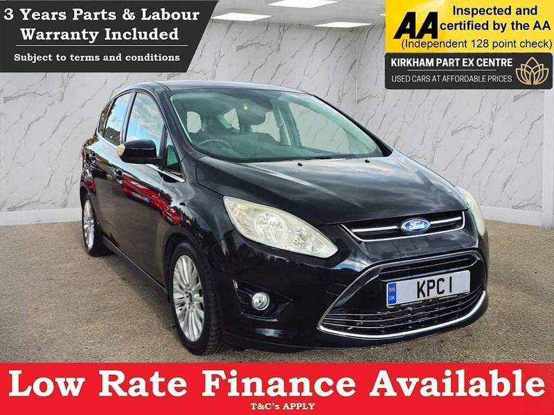 Black Used 2014 Ford C-MAX Titanium MPV | £4,295 (Fair price) - Image 1/4